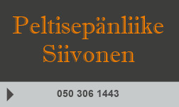 Peltisepänliike Siivonen logo